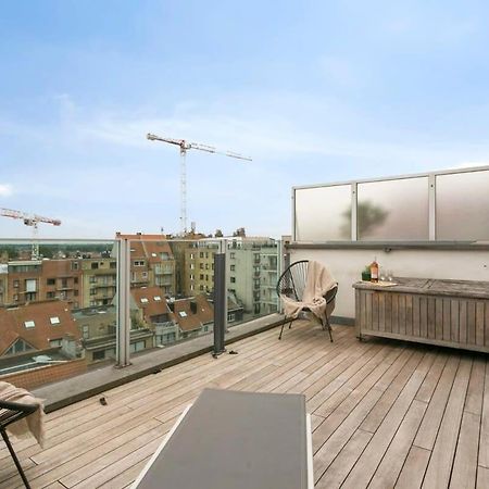 Апартаменты Modern Penthouse With Stunning Sea-View, Sauna And 2 Large Terraces! Кнокке-Хейст Экстерьер фото